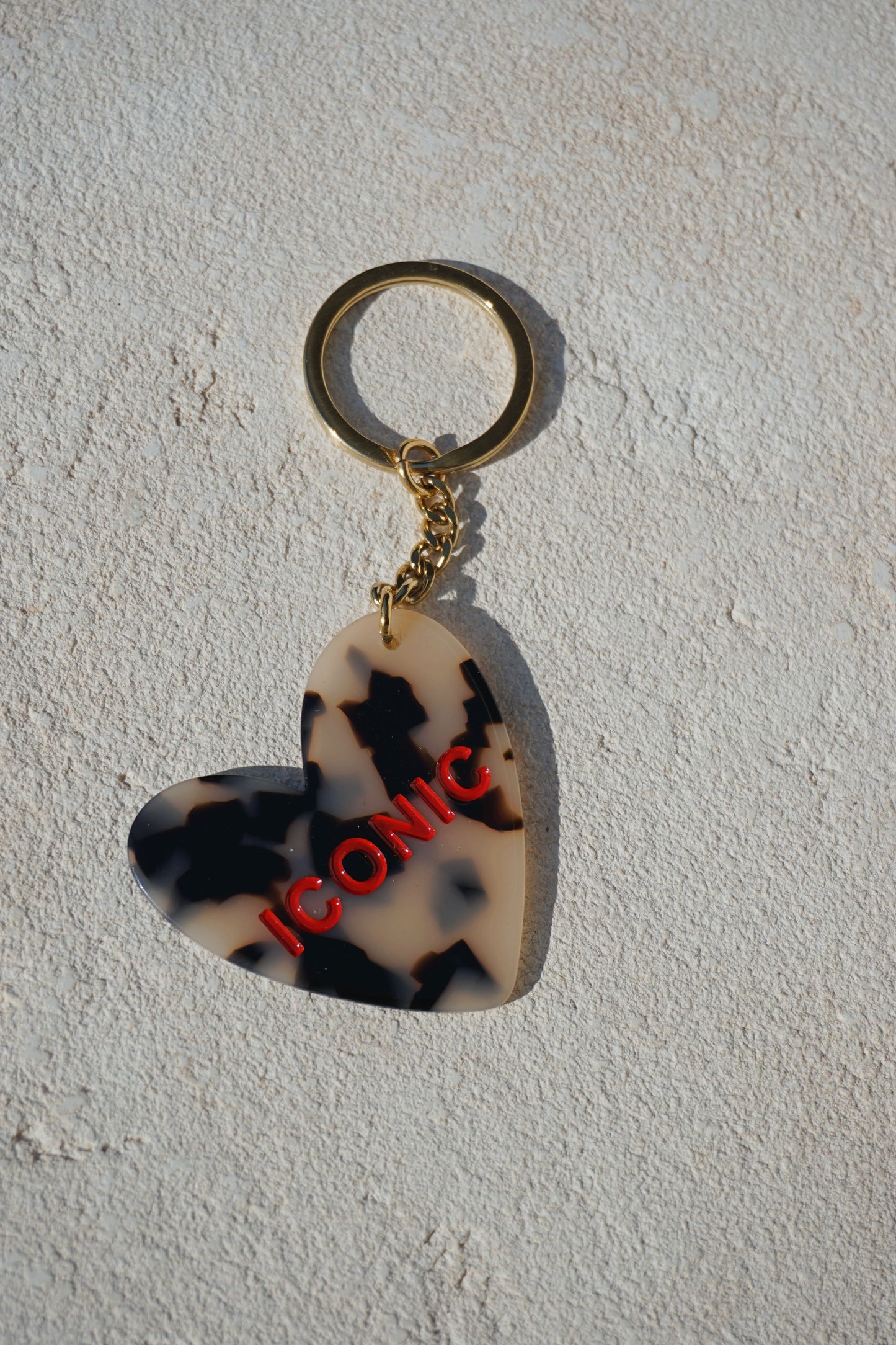 Porte-clés coeur iconic