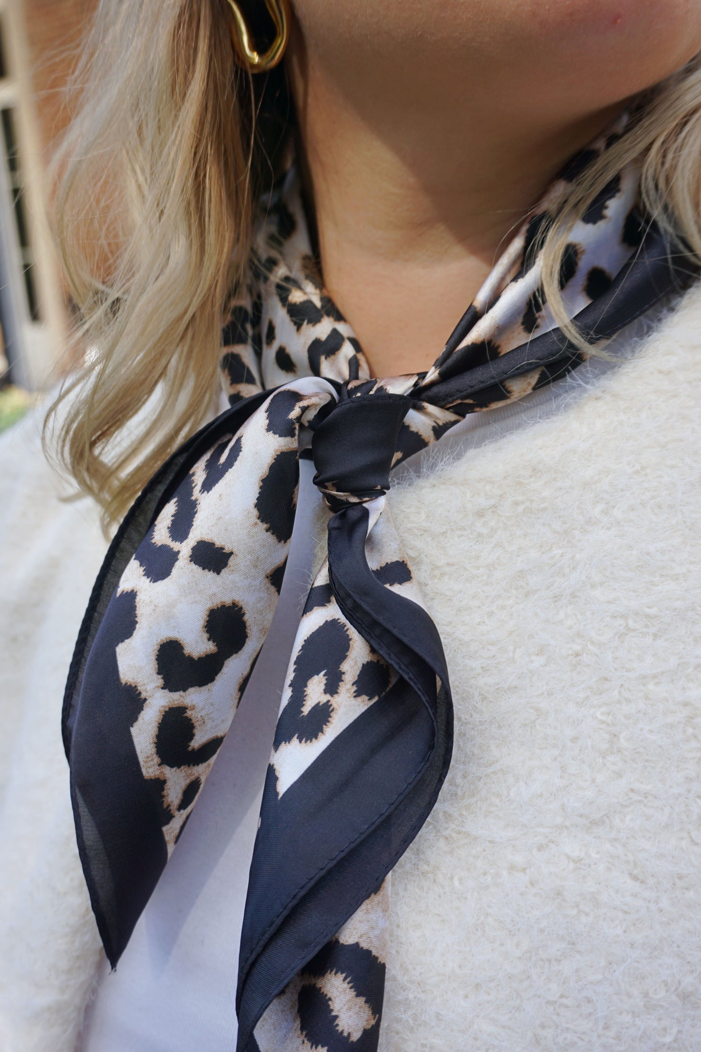 Foulard léopard