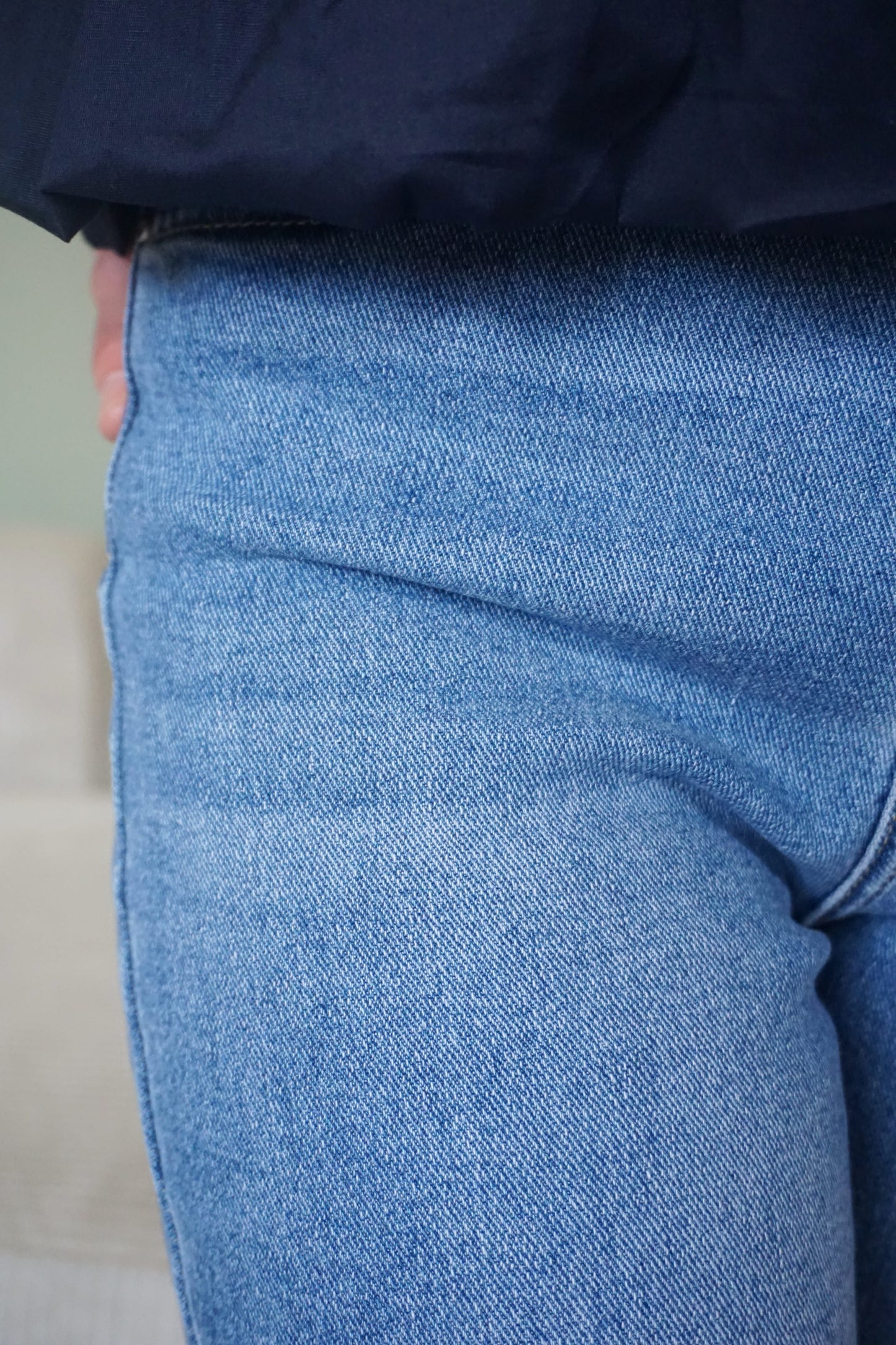 Jean wide leg bleu clair