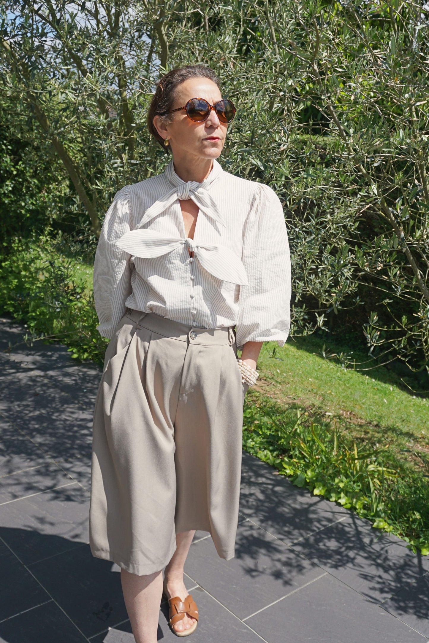 Bermuda fluide taupe