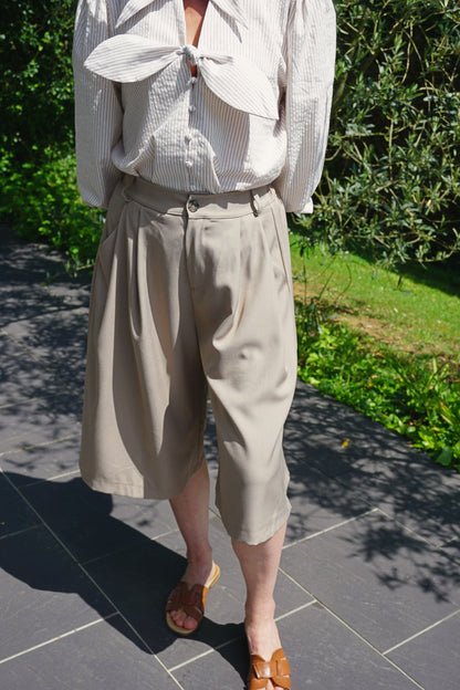 Bermuda fluide taupe
