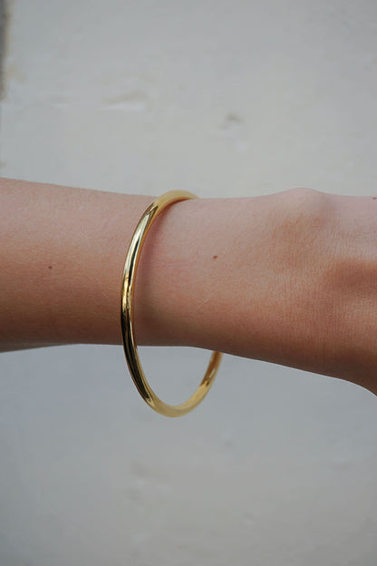 Bracelet jonc doré
