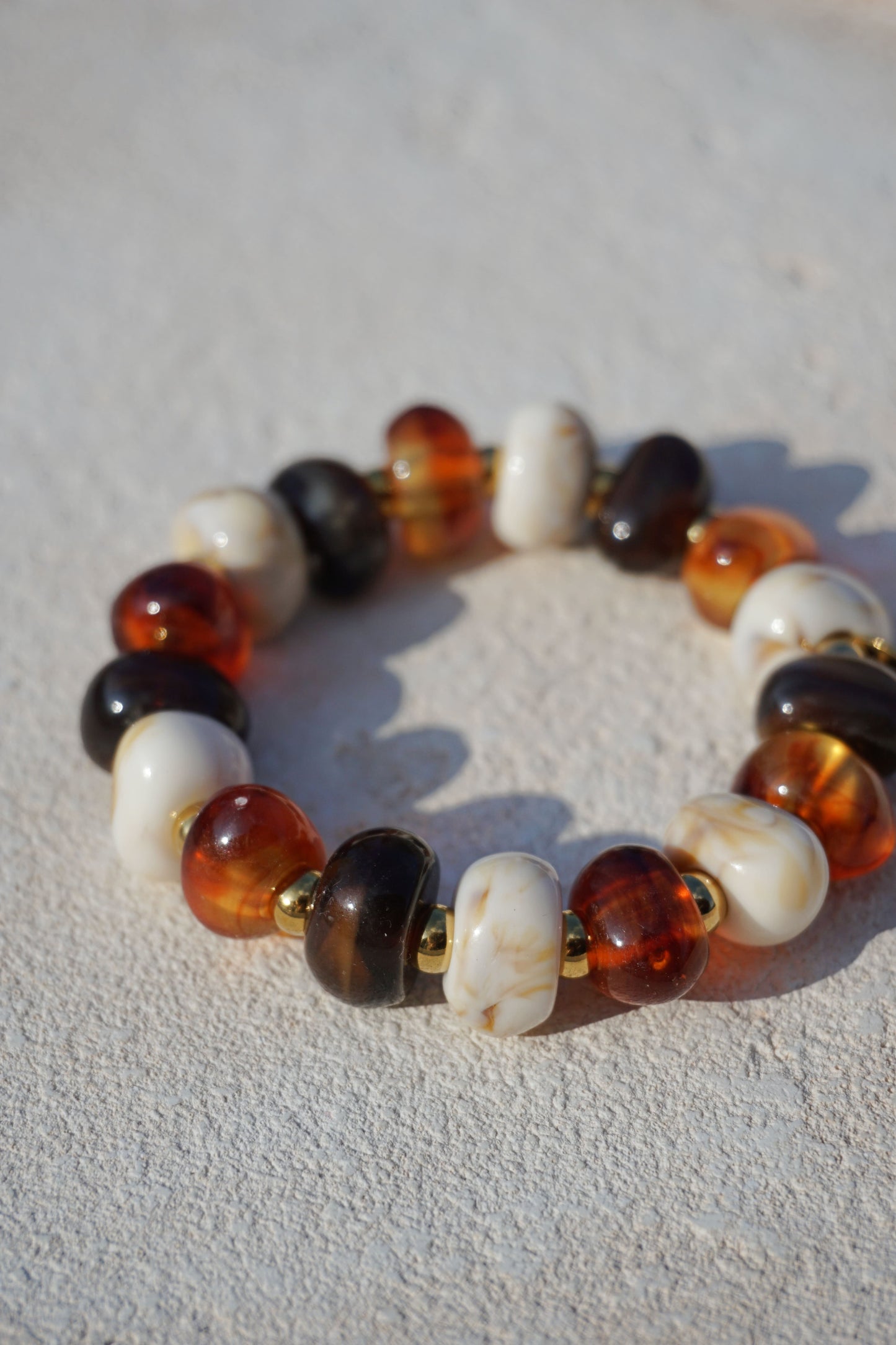 Bracelet résine multicouleurs