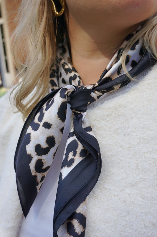 Foulard léopard