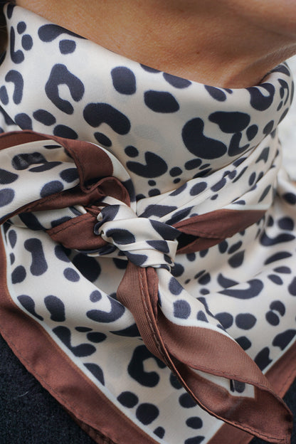 Foulard léopard