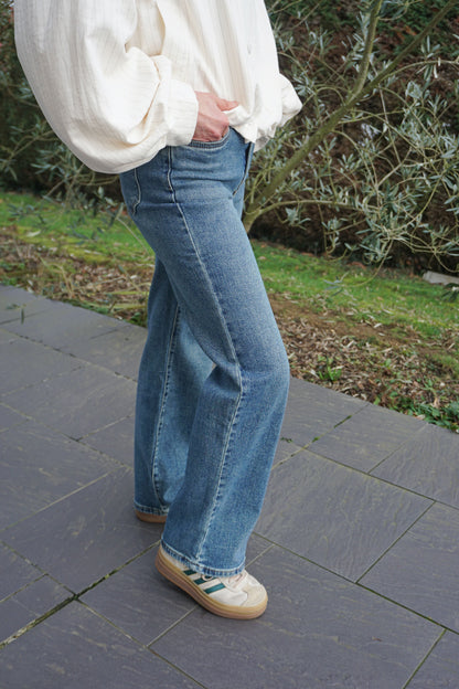 Jean straight bleu