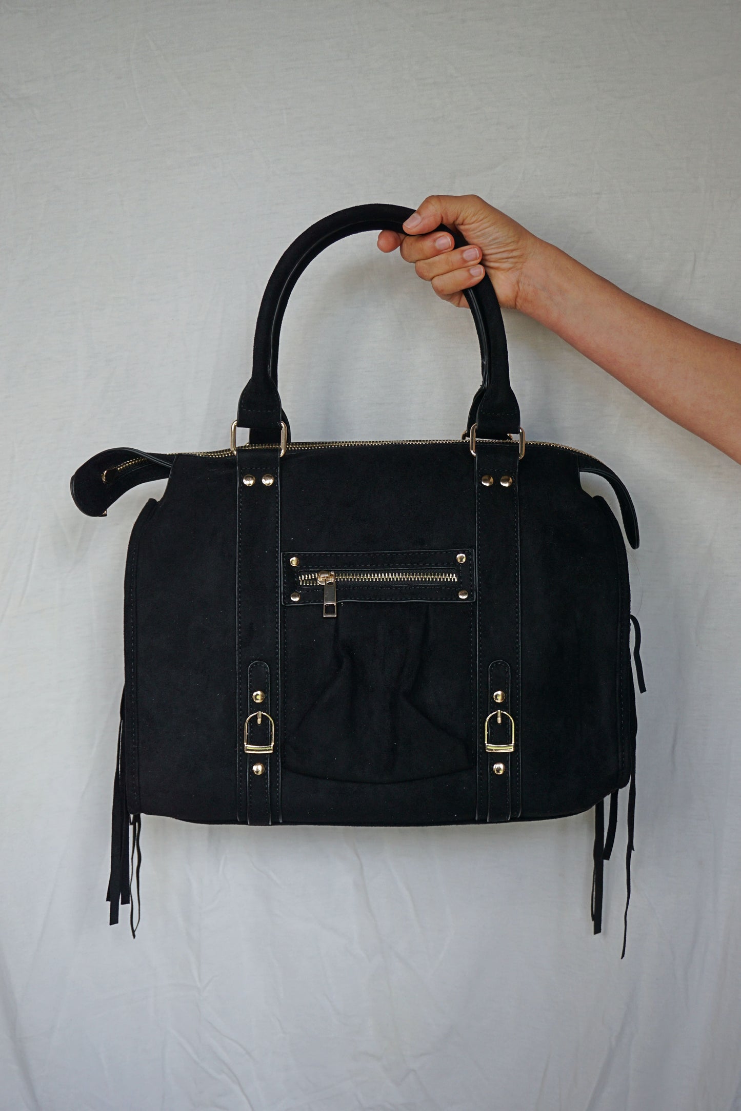 Sac simili daim noir