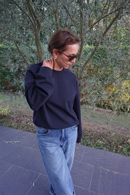 Sweat bleu marine angel