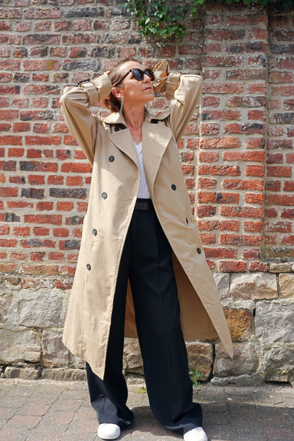 Trench beige oversize