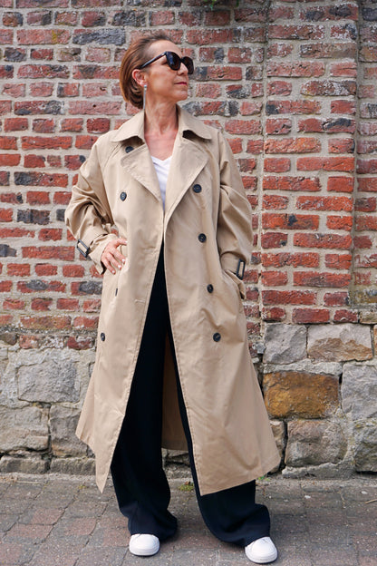 Trench beige oversize