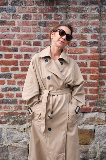 Trench beige oversize